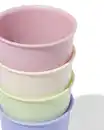 Bild 2 von Trinkbecher 280 ml Kunststoff pastellfarben – 4 Stück