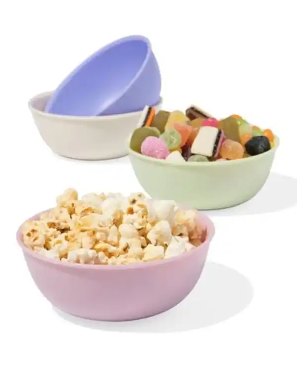Bild 3 von Schalen 430 ml, Kunststoff, Pastell – 4 Stück
