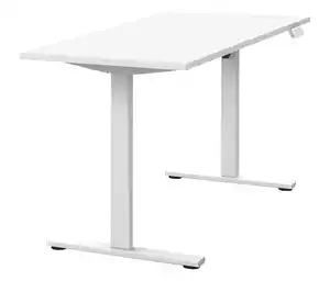 Elektrischer Schreibtisch »Torge L138«, matt weiß