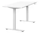 Bild 1 von Elektrischer Schreibtisch »Torge L138«, matt weiß
