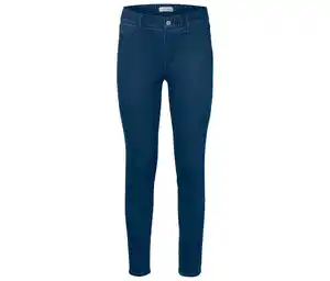 Jeggings, Denim-Optik, mid blue
