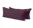 Bild 1 von 2 Jersey-Kopfkissenbezüge, lila
