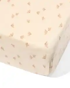 Spannbetttuch für Babybett 60 × 120 cm Vögel