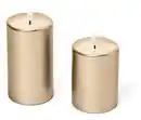 Bild 1 von 2 LED-Kerzen mit Echtwachsspiegel