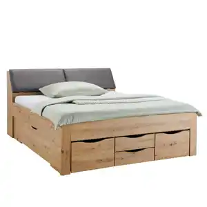 Stauraumbett in Eiche Artisan ca. 180x200cm, Eiche Artisan