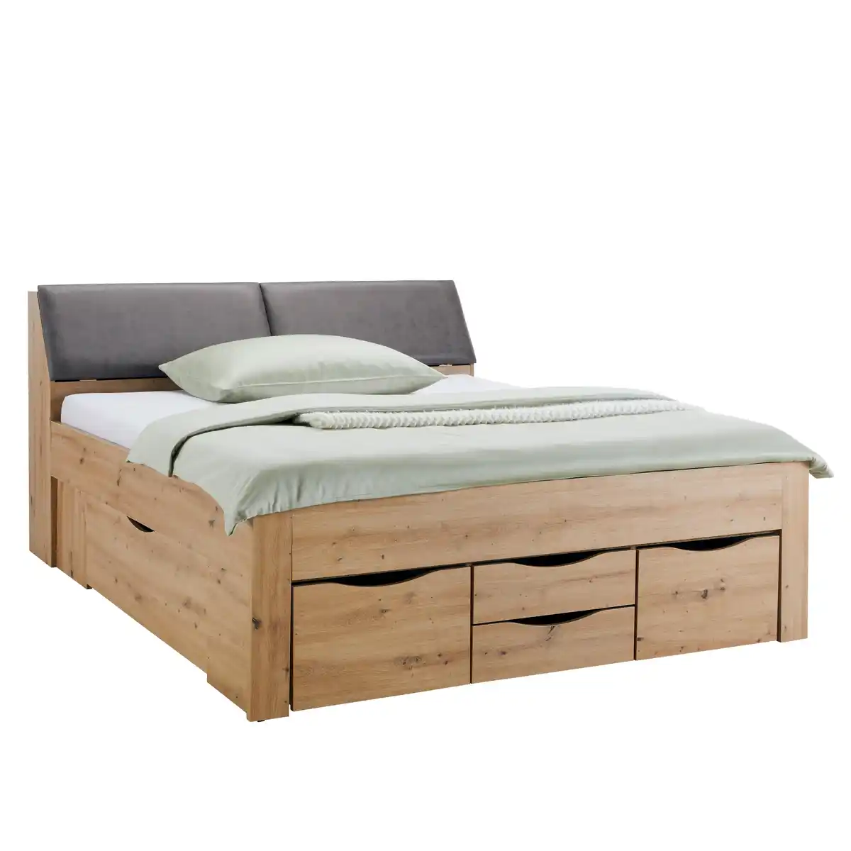 Bild 1 von Stauraumbett in Eiche Artisan ca. 180x200cm, Eiche Artisan