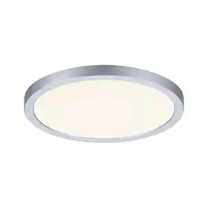 Paulmann Led-Paneel, Chrom, Kunststoff, 175 mm, rund,rund, 1 cm, Lampen & Leuchten, Innenbeleuchtung, Leuchten nach Räumen, Flurlampen, E