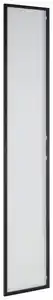 Tür ca. 37x210x2cm, Schwarz