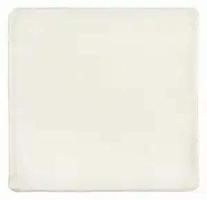 Kissenhülle Steffi Paspel ca. 50x50cm, Weiß