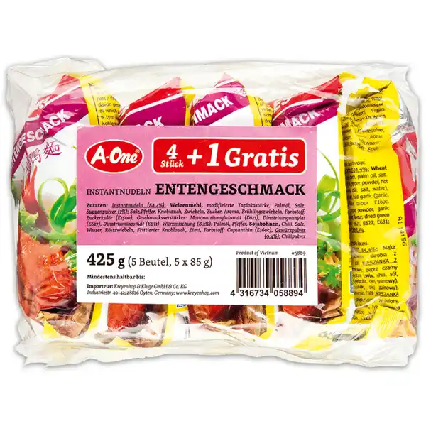 Bild 3 von A-One Instant Nudelsuppe