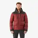 Bild 1 von FORCLAZ Daunenjacke Herren Kapuze bis -20 °C Trekking - MT900 rot