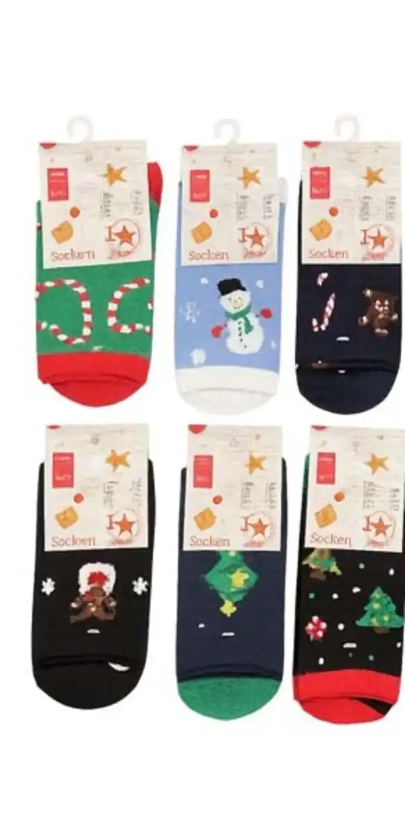 Bild 1 von X-MAS Socken mit Motiv