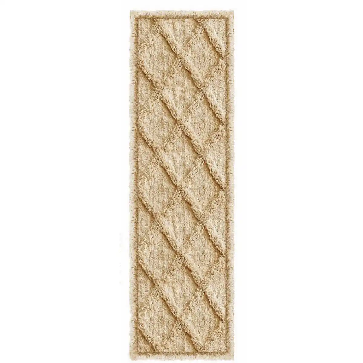 Bild 1 von Svanefors Läufer, Braun, Textil, Abstraktes, rechteckig, 70x240 cm, pflegeleicht, Teppiche & Böden, Teppiche, Teppichläufer