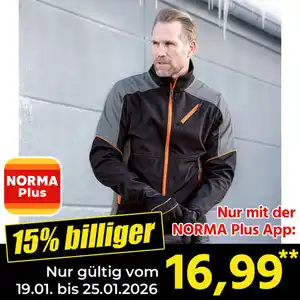 Toptex Pro Softshell-Arbeitsjacke