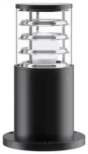 Wegleuchte Bronx Schwarz max. 60 Watt, Schwarz