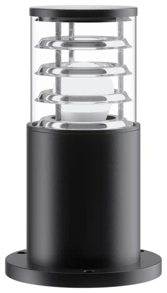 Bild 1 von Wegleuchte Bronx Schwarz max. 60 Watt, Schwarz