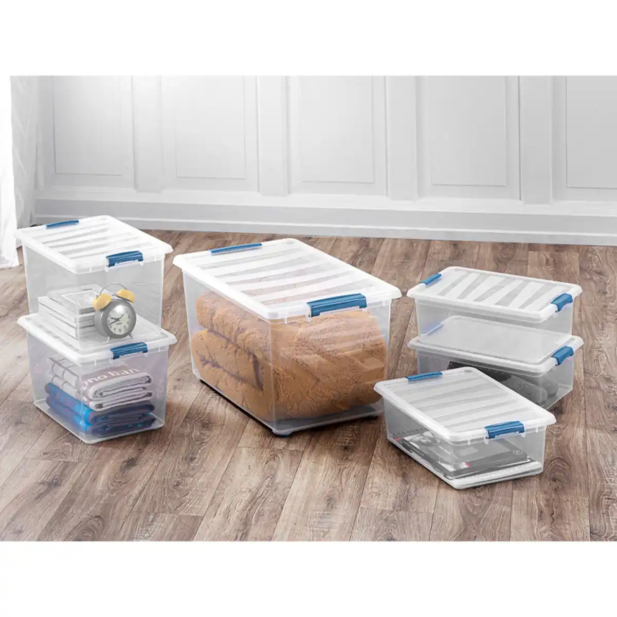 Bild 1 von Toptex Klarsichtboxen / Rollenbox