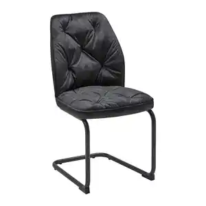 Schwingstuhl Eila Grau/Schwarz, Grau, Schwarz