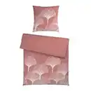 Bild 1 von Bettwäsche Noa Weiß/Altrosa ca. 135x200cm, Weiß, Altrosa