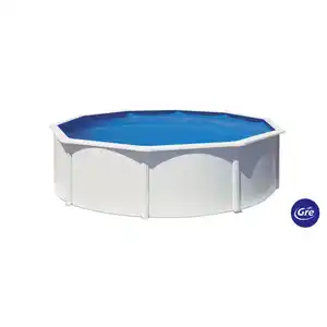 Gre Pool-Set 2024, Weiß, Metall, 120 cm, Freizeit, Pools und Wasserspaß, Pools, Aufstellpools