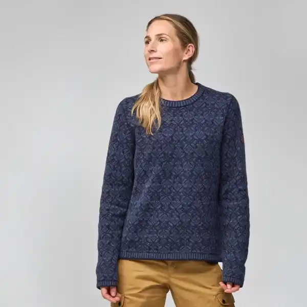 Bild 3 von SNOW ROUND NECK SWEATER W Damen - Strickpullover