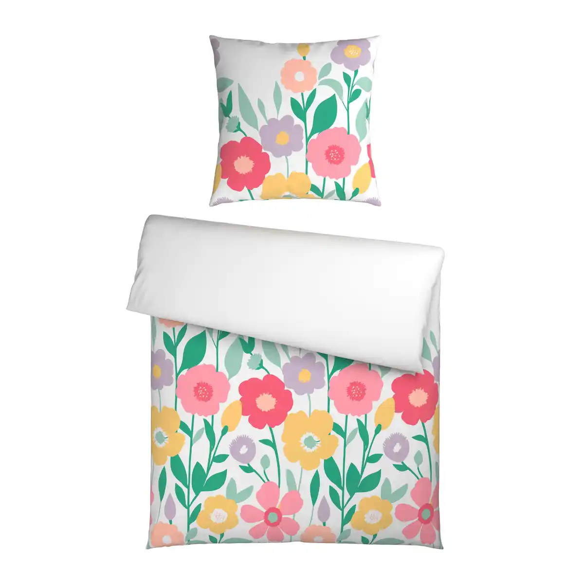 Bild 1 von Bettwäsche Hannah Multicolor ca. 135x200cm, Multicolor