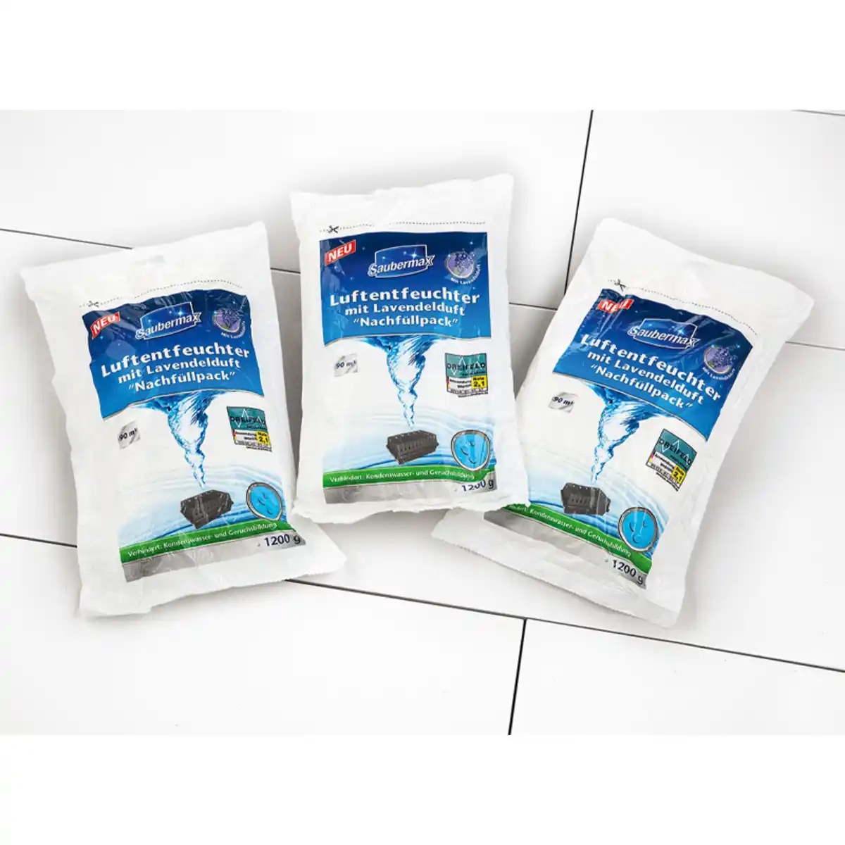 Bild 1 von Saubermax Luftentfeuchter Nachfüllpack 3er