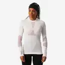 Bild 1 von WEDZE Skiunterwäsche Funktionsshirt Damen Merinowolle nahtlos - BL900 beige/rosa