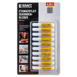 Kraft Werkzeuge Cyanacrylat-Sekundenkleber