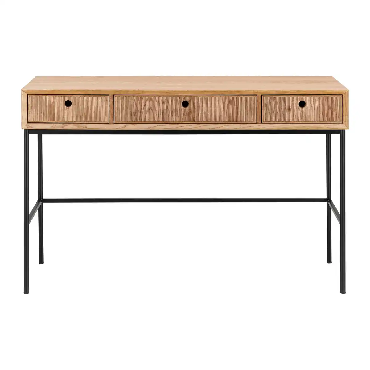 Bild 1 von Konsolentisch Milano Esche/Schwarz MDF, Eschefarben