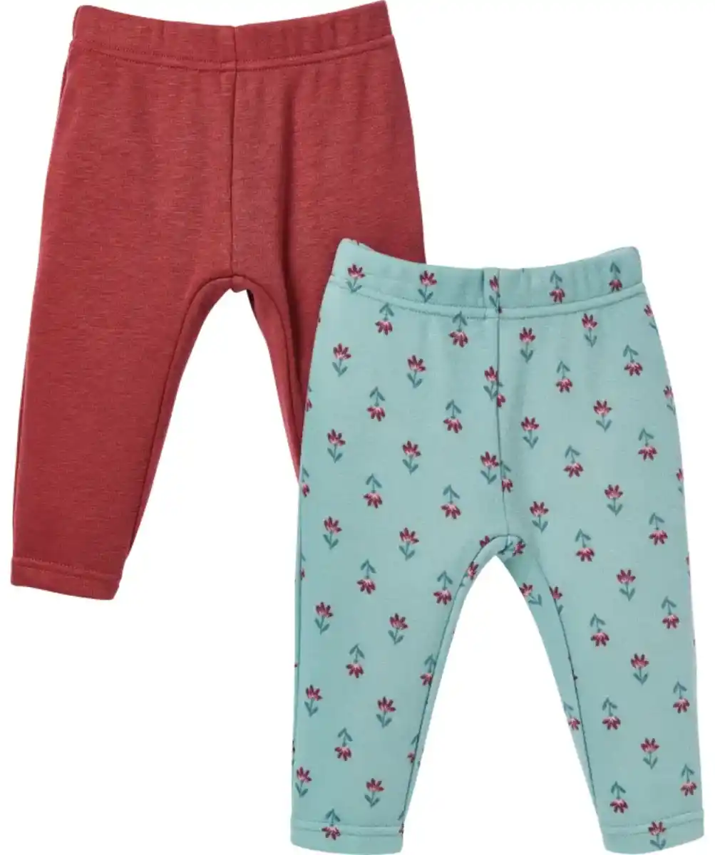 Bild 1 von Thermo-Leggings Blumen, altrosa