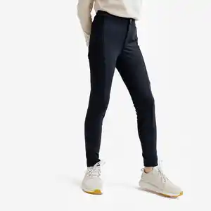 FOUGANZA Winter-Reithose 100 Kinder schwarz