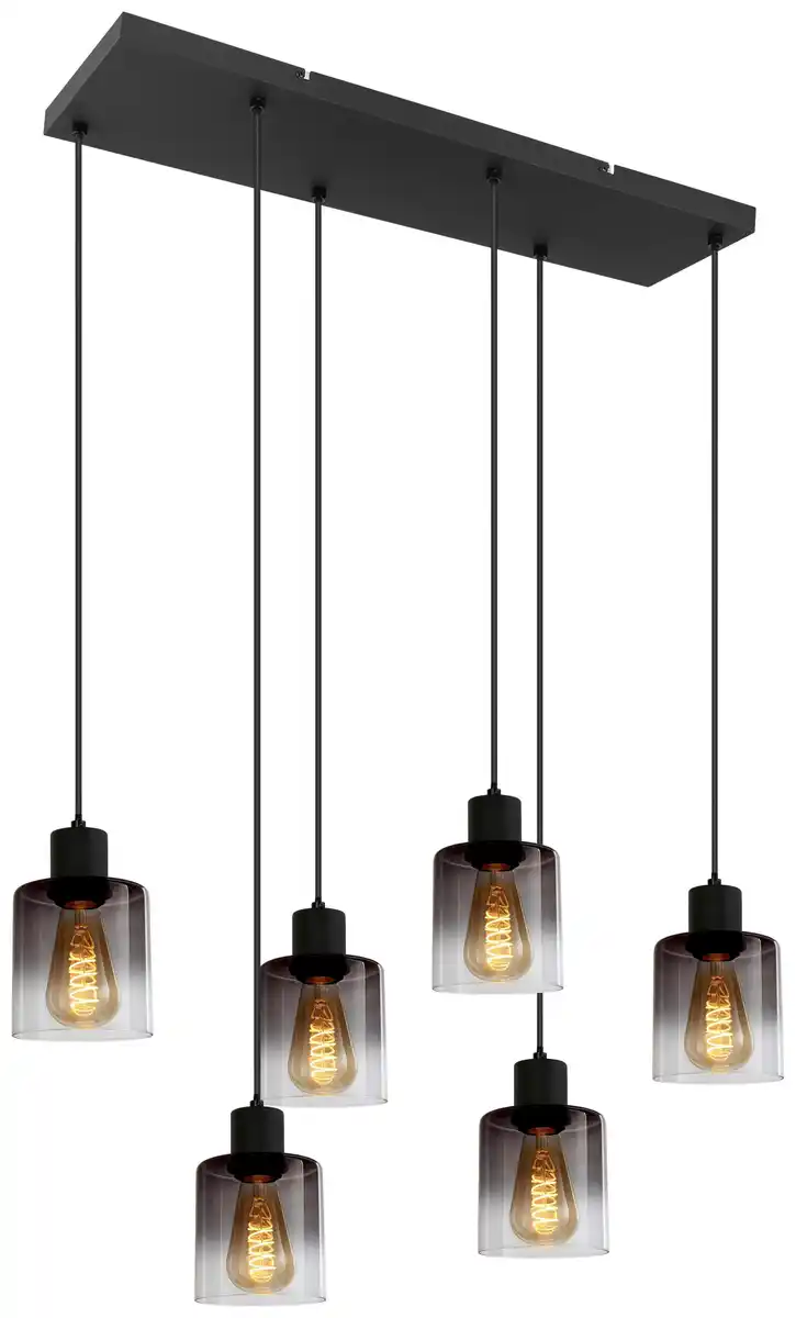 Bild 1 von Hängeleuchte Estelle in Schwarz max. 25 Watt, Schwarz