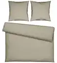 Bild 1 von Bettwäsche Stone Washed Uni XXL Naturfarben ca. 200x200cm, Naturfarben