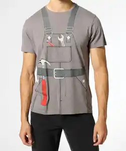 T-Shirt Karneval, grau