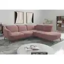 Bild 1 von Sit & More Ecksofa ZOE E, Aubergine, Textil, 5-Sitzer, Ottomane rechts, L-Form, 300x267 cm, Goldenes M, Oeko-Tex® Standard 100, Made in Europe, DGM-Klimapakt, Rücken echt, Armteil links, Wohnzimmer