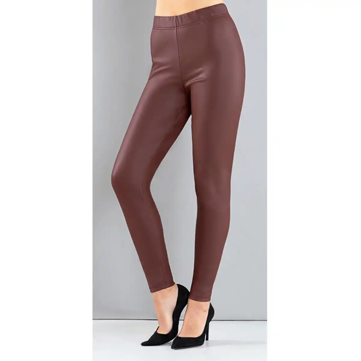 Bild 1 von Jasminella Thermo-Leggings "Lederlook"