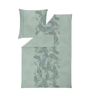 Estella Bettwäsche Atelier, Jadegrün, Textil, Paisley, 155x220 cm, hautfreundlich, Schlaftextilien, Bettwäsche, Bettwäsche, Jersey-Bettwäsche