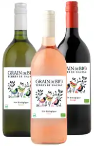 Wein „Grain de Bio“