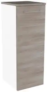 Midischrank 'Lima' , esche, Weiß, Eschefarben