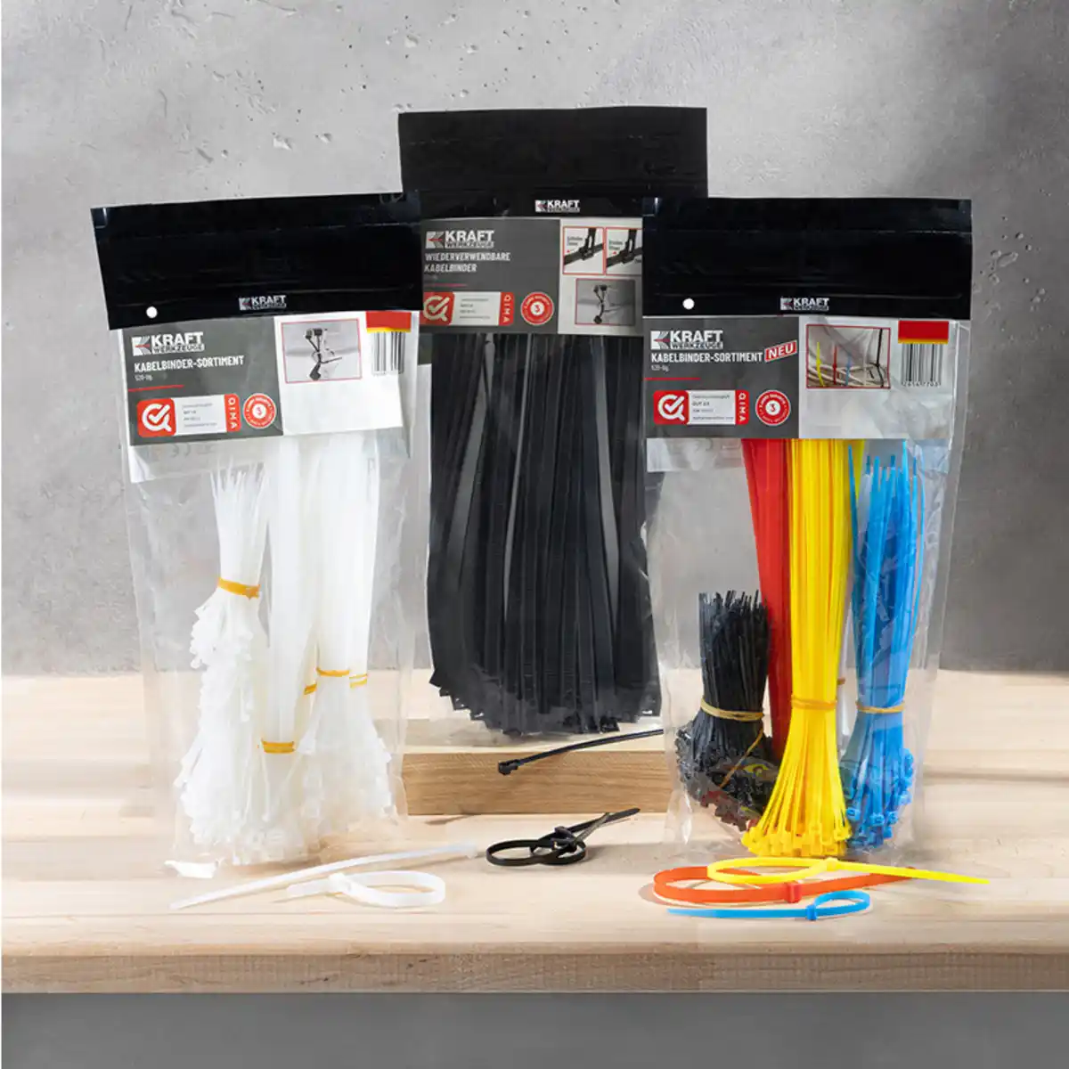 Bild 1 von Kraft Werkzeuge Kabelbinder