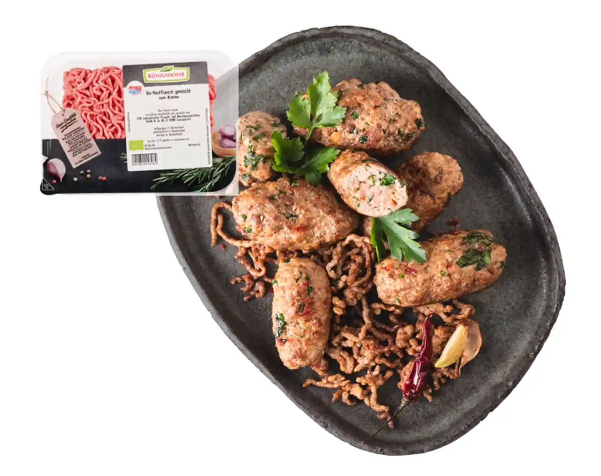 Bild 1 von Hackfleisch gemischt