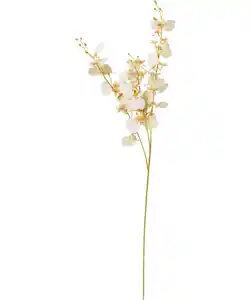 Kunstzweig Orchidee, weiß