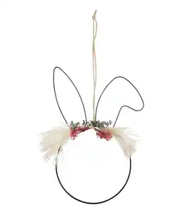 Hängedeko Ostern, schwarz