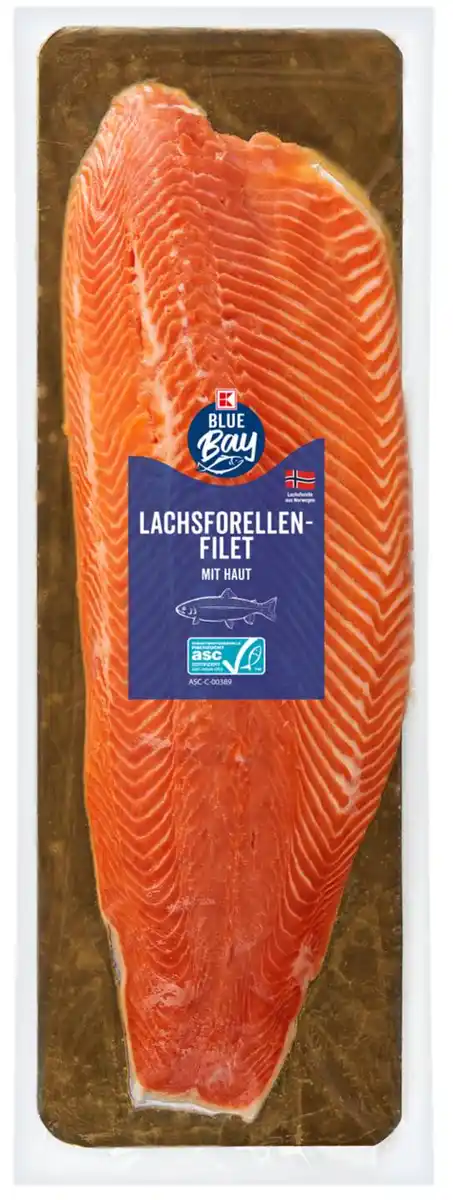 Bild 1 von K-BLUE BAY Norweg. Lachsforellenfilet, kg