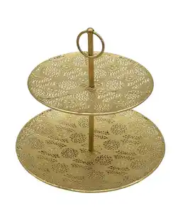 Deko-Etagere Ramadan, goldgelb