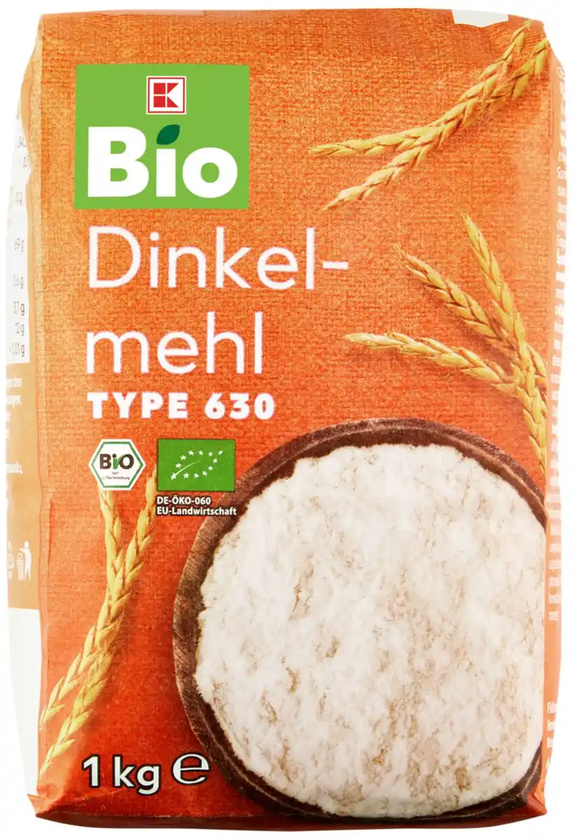 Bild 1 von K-BIO Bio-Dinkelmehl, 1-kg-Packg.