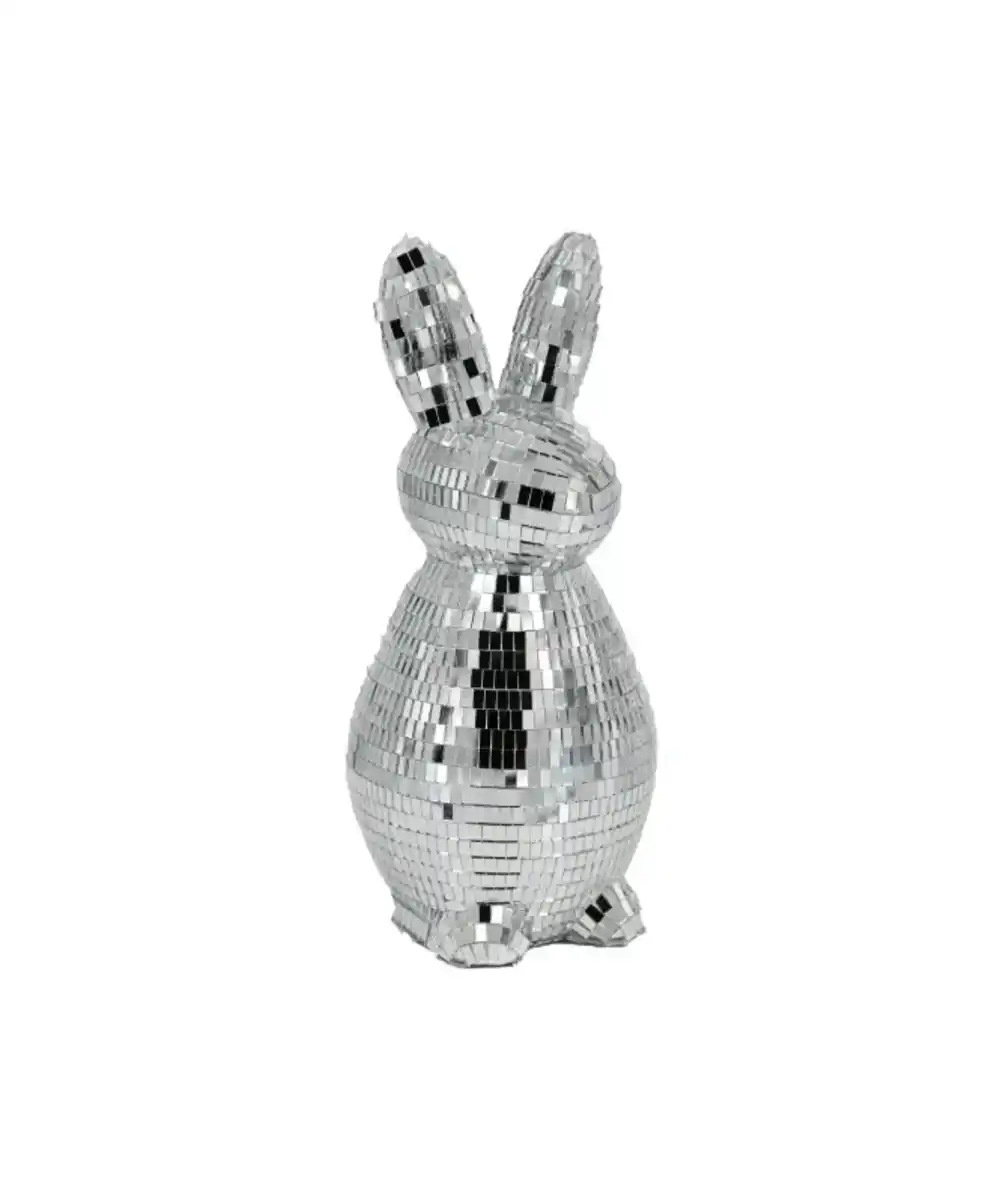 Bild 1 von Deko-Hase Ostern, silbergrau