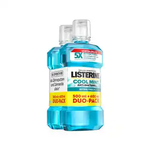 LISTERINE Duopack 500 ml / 600 ml