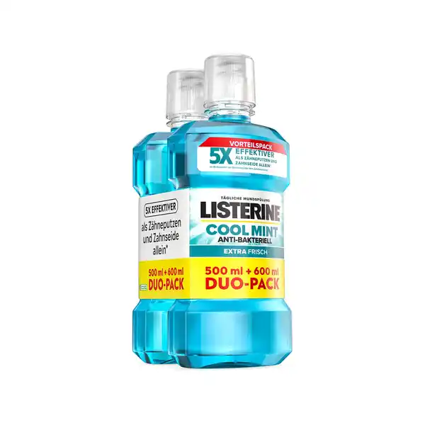 Bild 1 von LISTERINE Duopack 500 ml / 600 ml